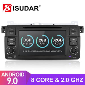 Isudar 1 Din T8 2+32G Android 9 Auto Radio For BMW/E46/M3 - ISUDAR Official Store