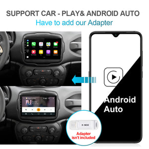ISUDAR Voice control 1 Din Android 10 Car Radio For Jeep Renegade 2014-2018 - ISUDAR Official Store